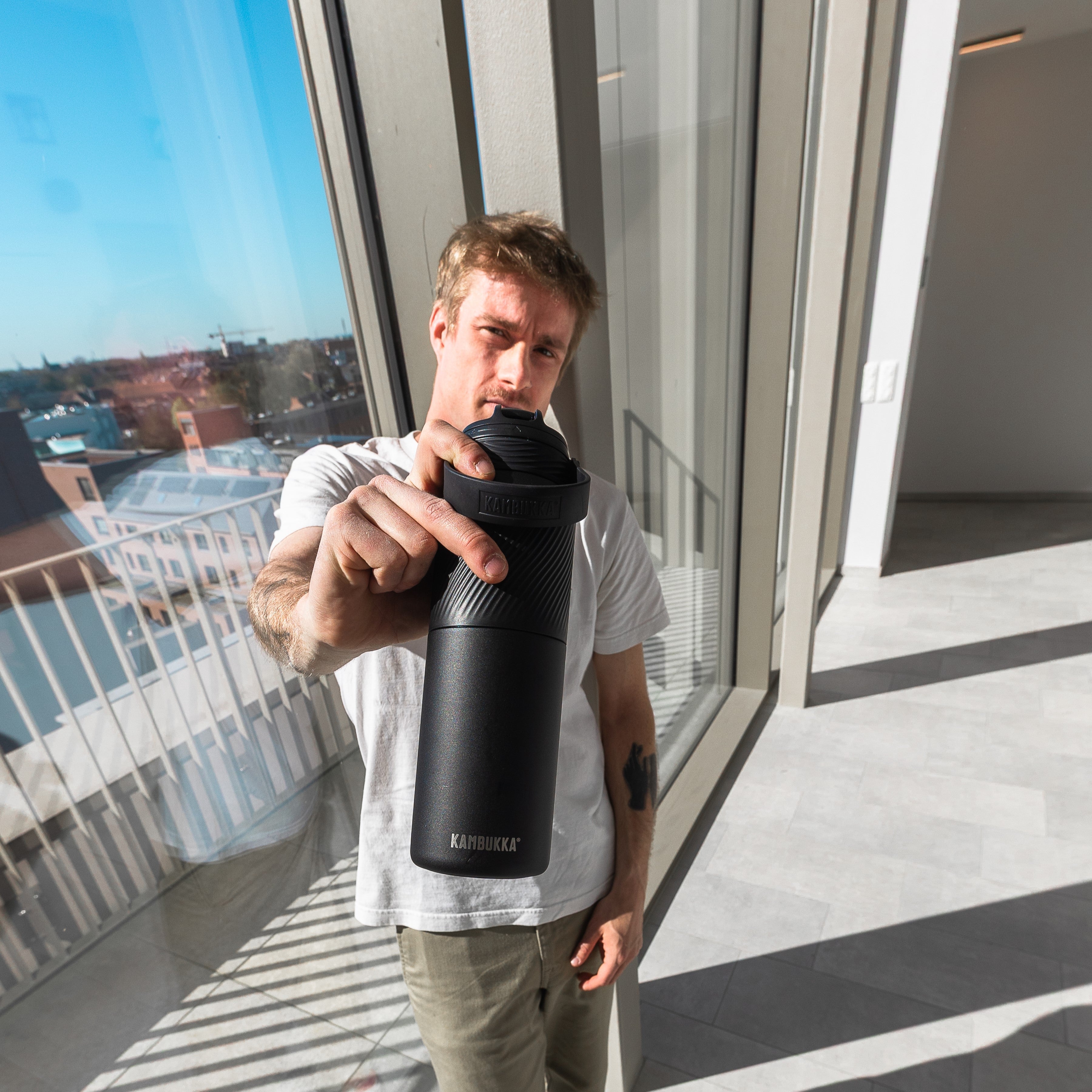 Dupla Insulated 1000 ml Black Raven , Gourde , Kambukka