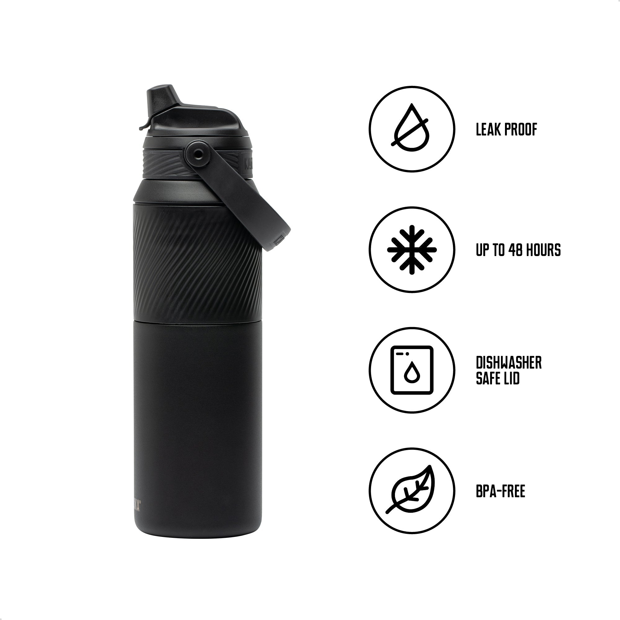 Dupla Insulated 1000 ml Black Raven , Gourde , Kambukka