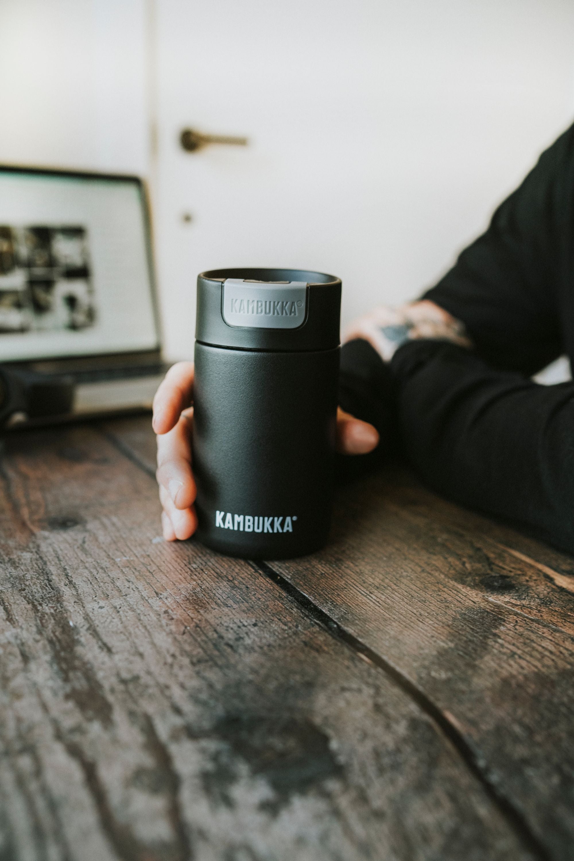 Couvercle Switch pour café et thé black , Accessoire , Kambukka