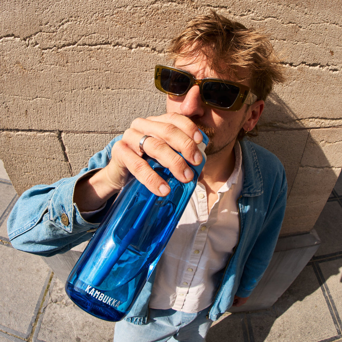 Lagoon 750 ml Crisp Blue , Gourde , Kambukka