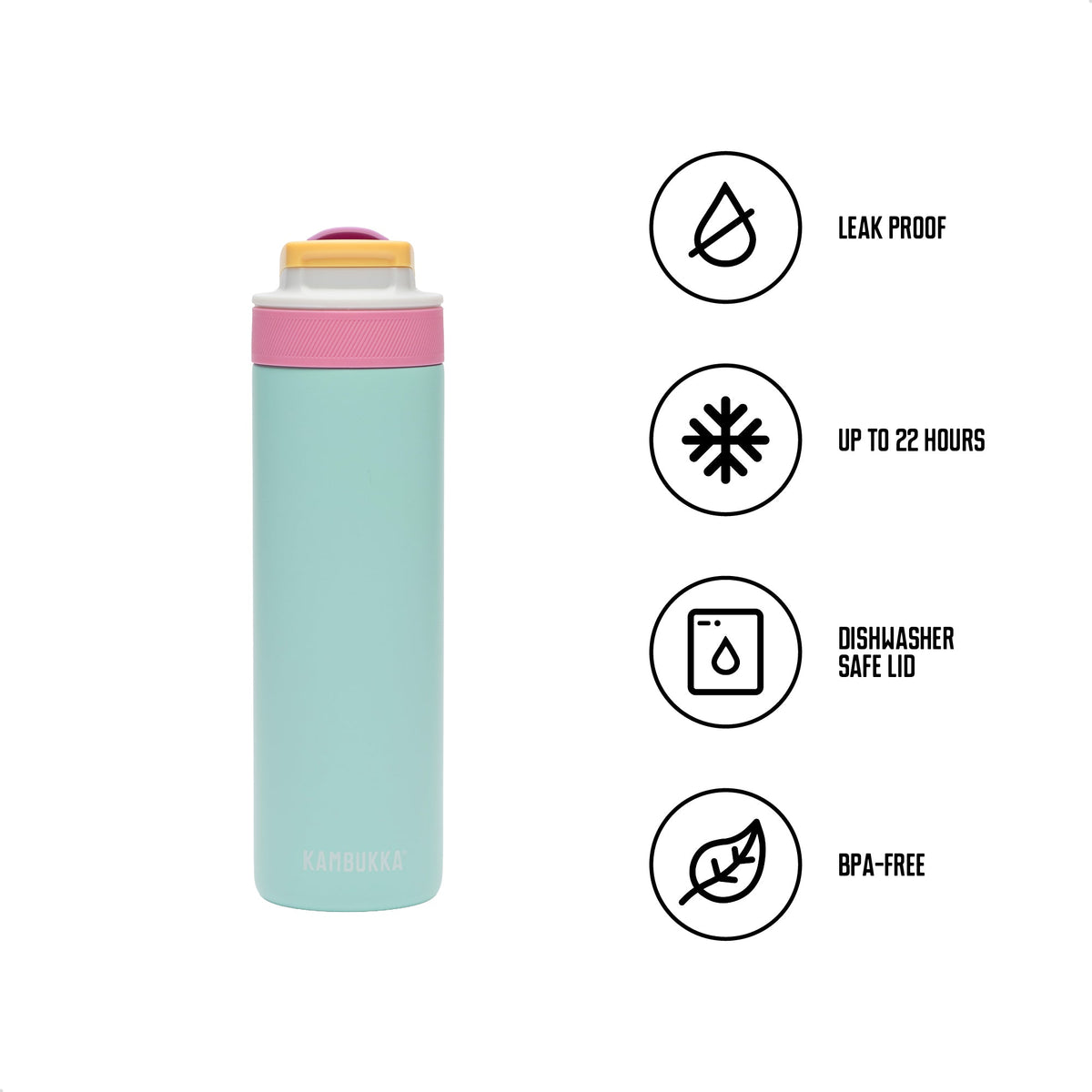 Lagoon Insulated 600 ml Ice Pop , Gourde , Kambukka
