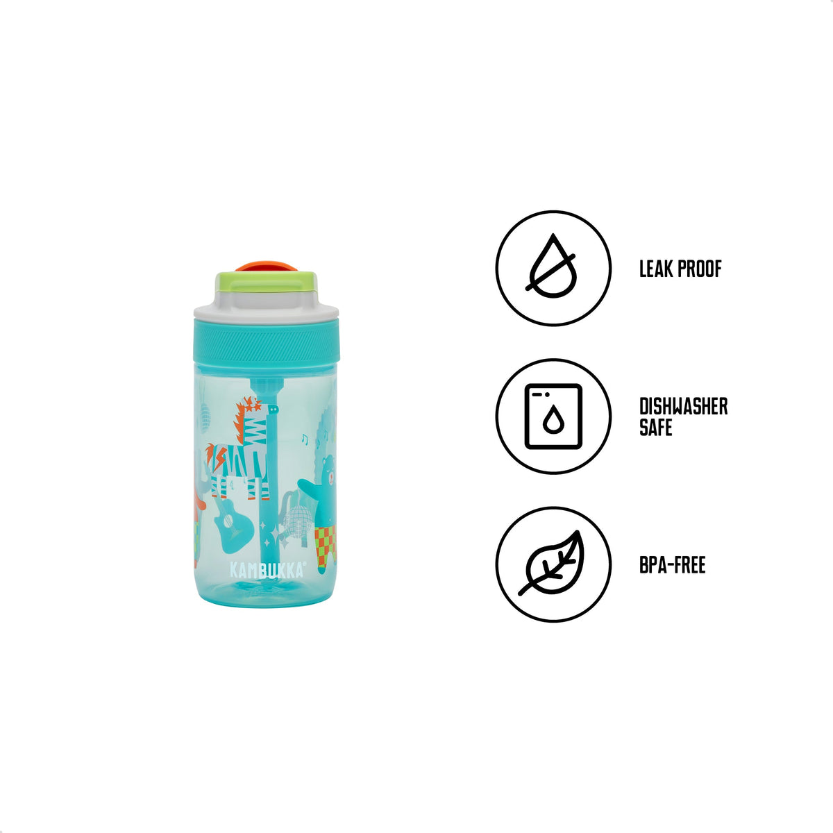 Lagoon 400 ml Disco Zoo , Gourde , Kambukka