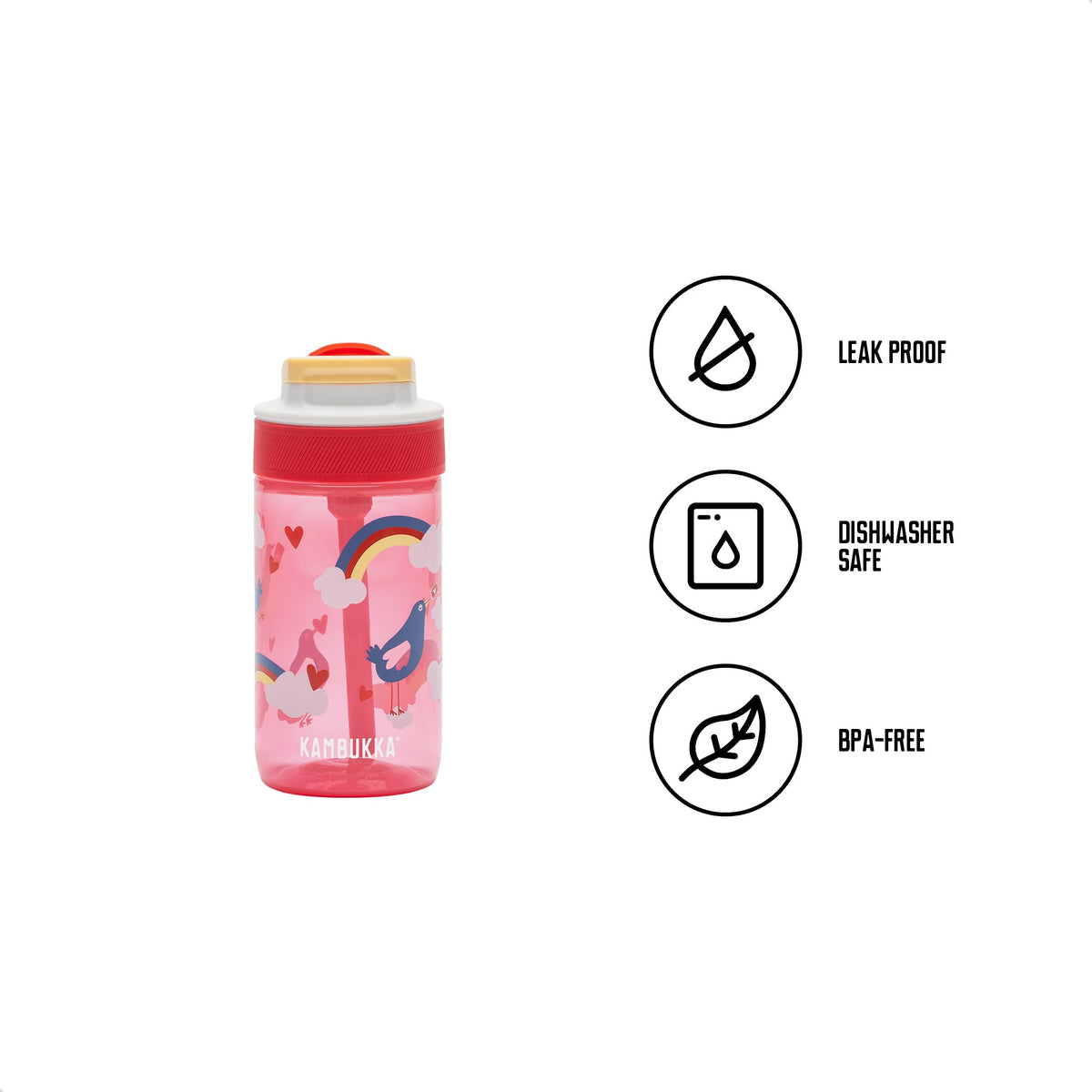 Lagoon 400 ml Love Birds , Gourde , Kambukka