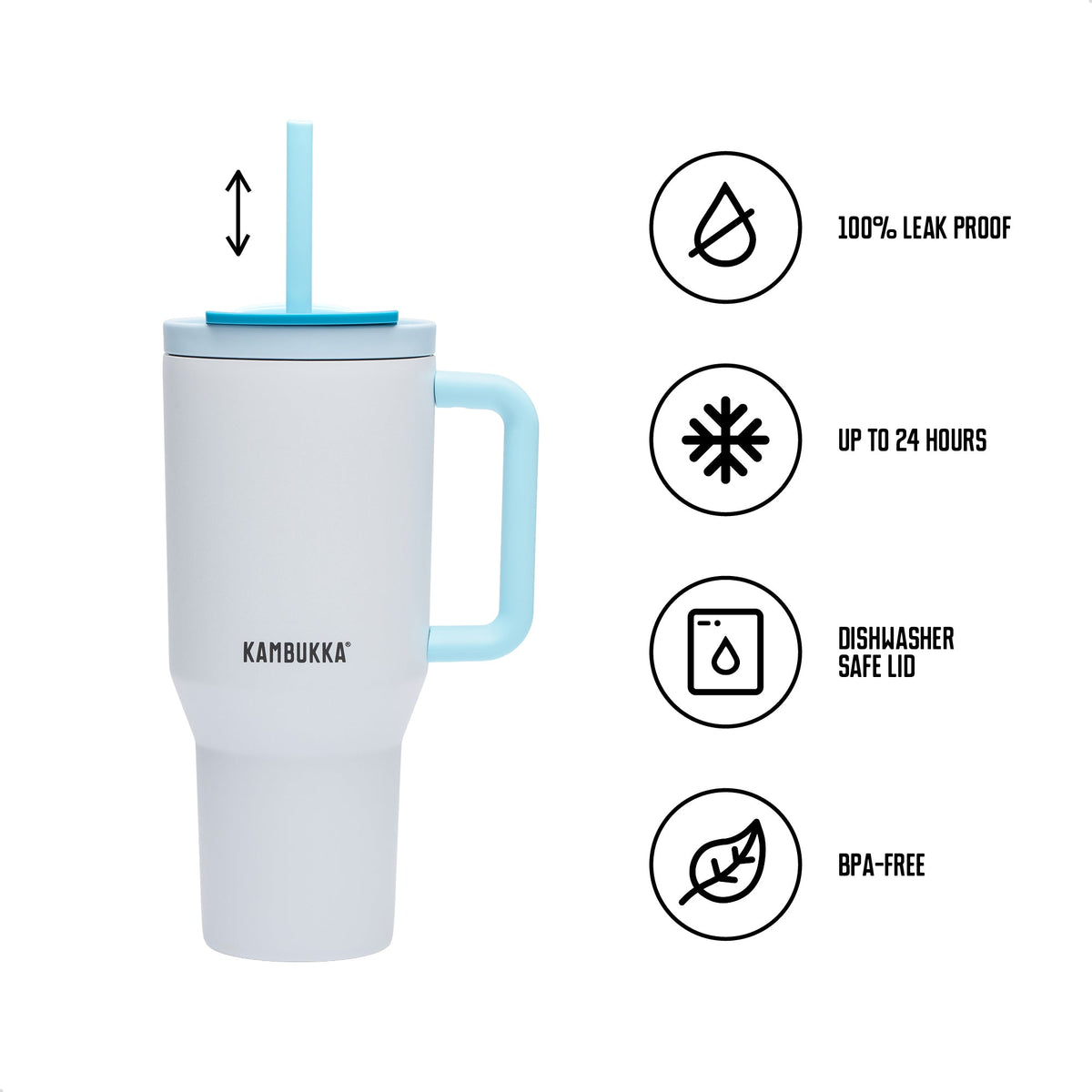 Rio 950 ml Frosty Coconut , Gourde , Kambukka